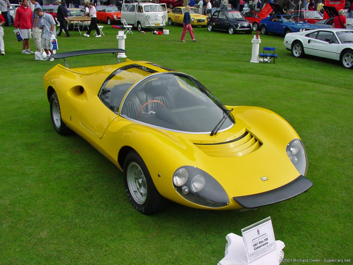 autos, cars, review, 1960s, 200-300hp, dino, ferrari, ferrari dino, icon, 1967 dino 206 competizione prototipo
