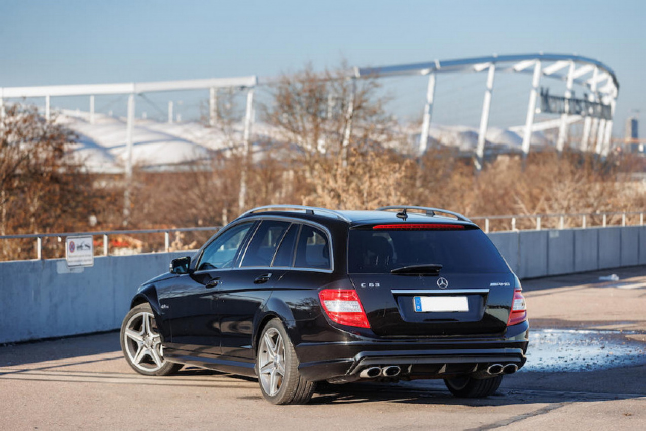 autos, cars, mercedes-benz, mg, news, auction, celebrities, mercedes, mercedes c-class, mercedes c63 amg, used cars, ex-michael schumacher well equipped 2010 mercedes c63 amg estate could be yours