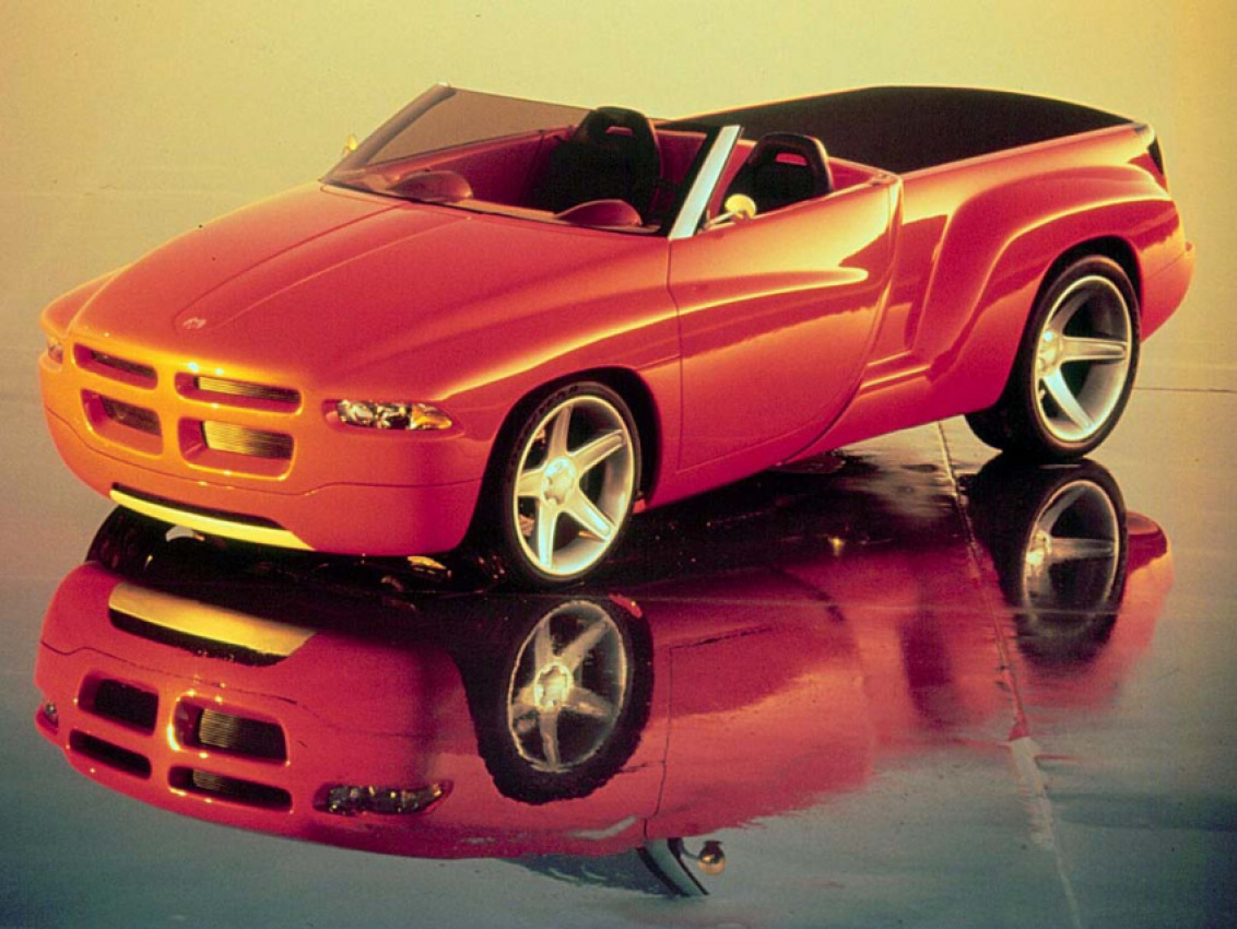 autos, cars, dodge, review, 0-60 3-4sec, 1990s, 600-700hp, concept, dodge model in depth, v10, viper, 1997 dodge dakota sidewinder concept