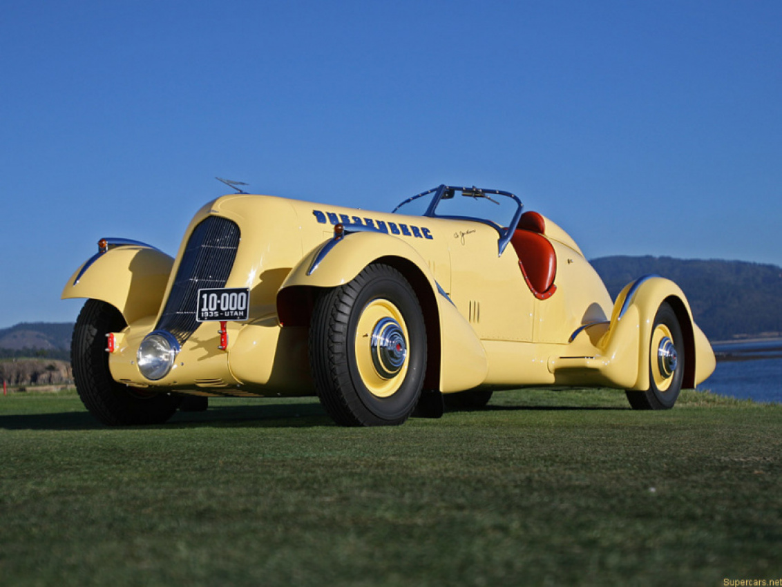 autos, cars, review, 1930s, 400-500hp, classic, duesenberg, historic, inline 8, supercharged, 1935 duesenberg model sj mormon meteor speedster