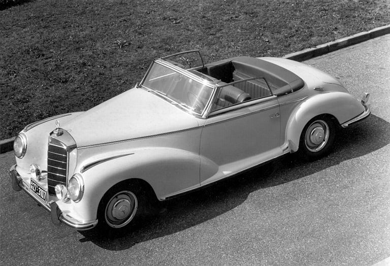 autos, cars, mercedes-benz, review, 1950s, mercedes, mercedes-benz model in depth, 1952 mercedes-benz 300 s roadster