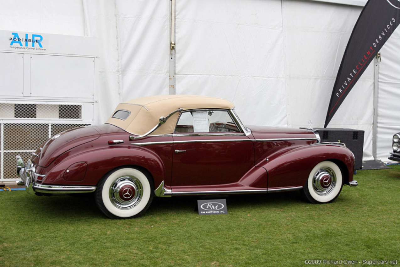 autos, cars, mercedes-benz, review, 1950s, mercedes, mercedes-benz model in depth, 1952 mercedes-benz 300 s cabriolet a