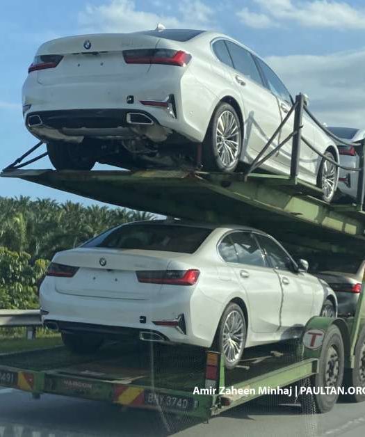 autos, bmw, news, g28 bmw 320li luxury spotted in malaysia