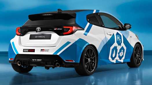 autos, news, toyota, toyota gr yaris prototype gets hydrogen-fuelled combustion engine