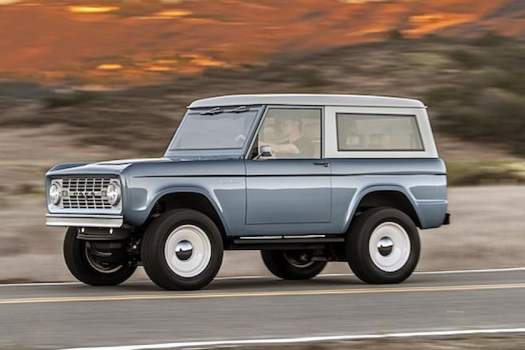 autos, ford, hp, news, ford bronco, classic ford bronco converted into 600-hp electric off-roader