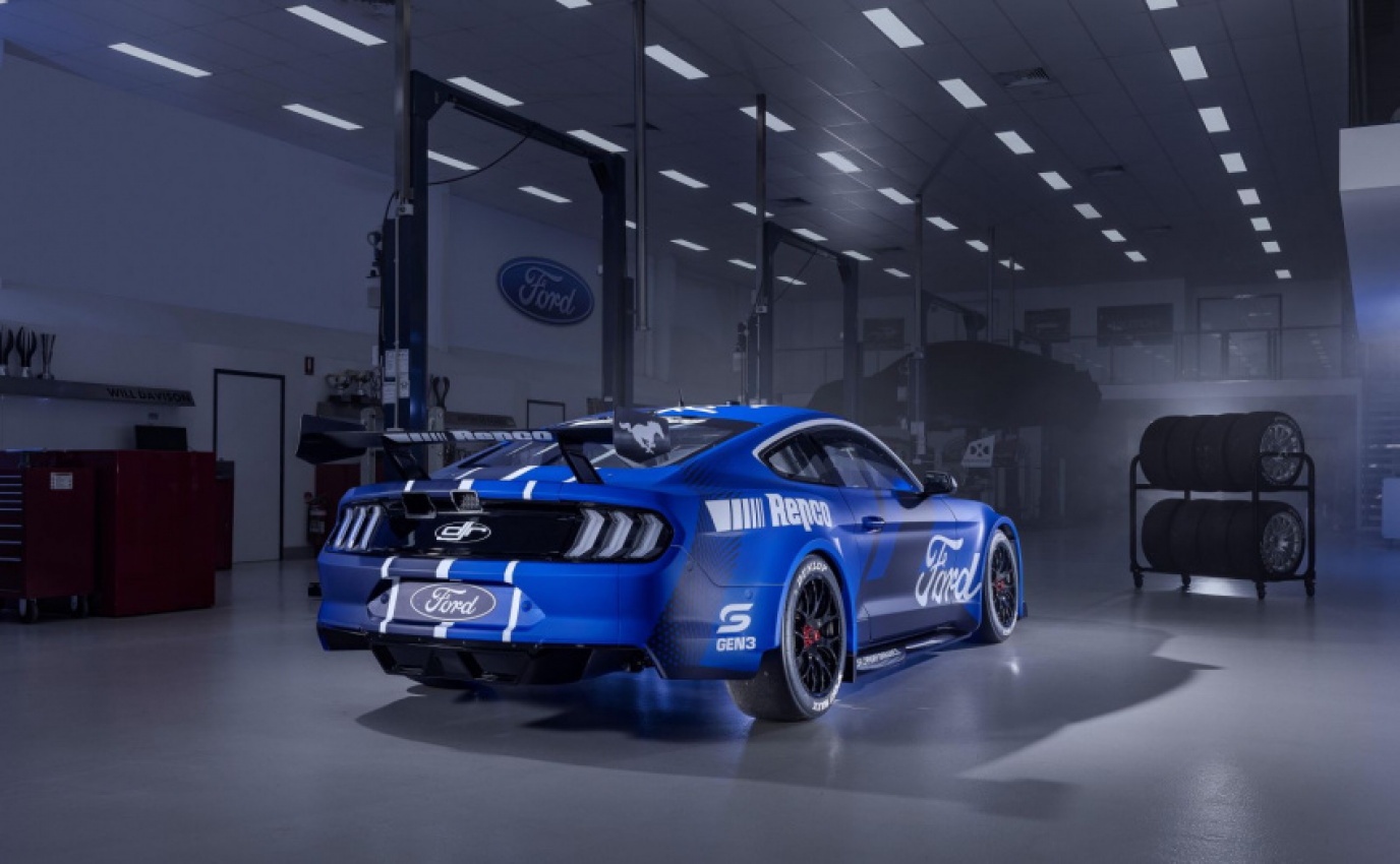 autos, ford, hypercar, news, ford mustang, supercar, gen3 ford mustang gt revealed for supercars