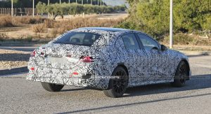 autos, mercedes-benz, news, mercedes, 2024 mercedes-benz e-class makes spy debut showing evolutionary styling
