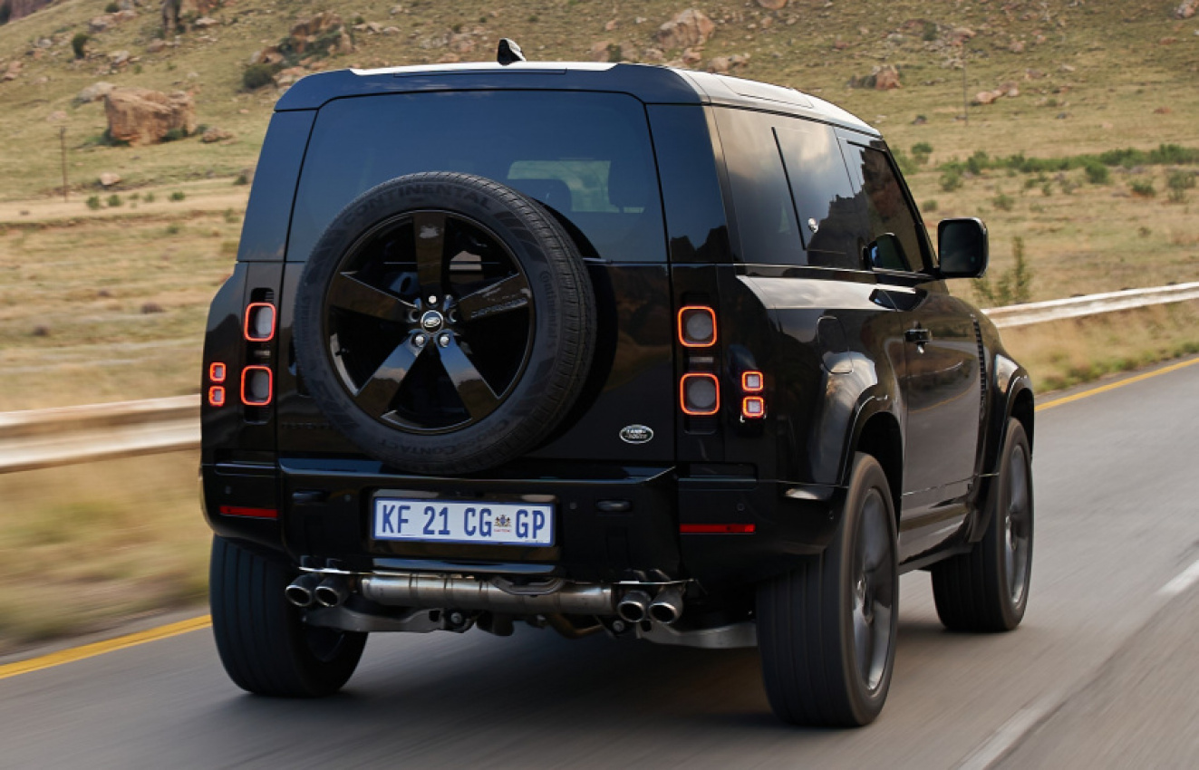autos, cars, land rover, news, land rover defender, land rover defender v8, land rover defender v8 carpathian edition, land rover defender v8 goes on sale in south africa