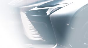 autos, lexus, news, 2023 lexus rz electric crossover teased; looks just like our illustrations
