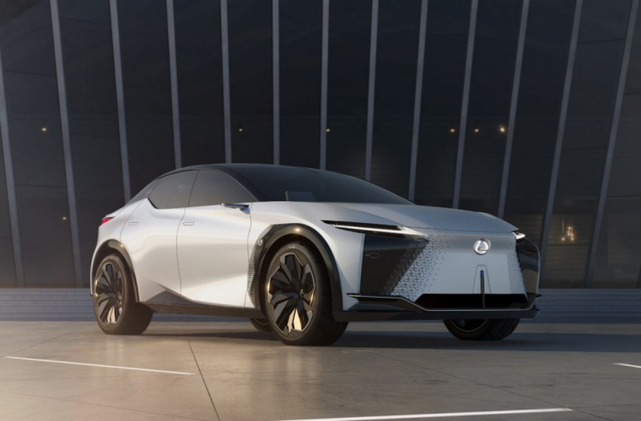 autos, lexus, news, lexus teases new rz, its first all-electric model