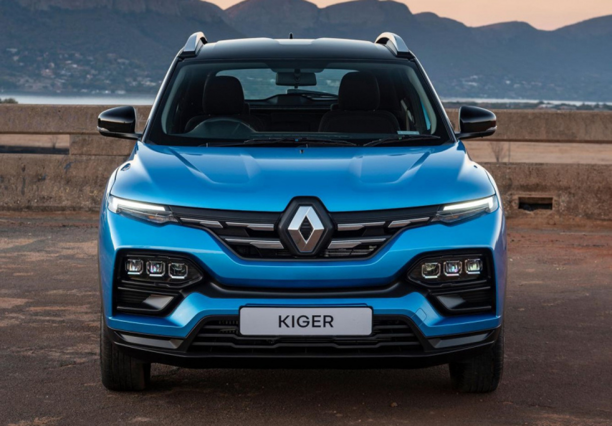 autos, cars, features, renault, android, renault kiger, android, top-end renault kiger – what you get for r289,900
