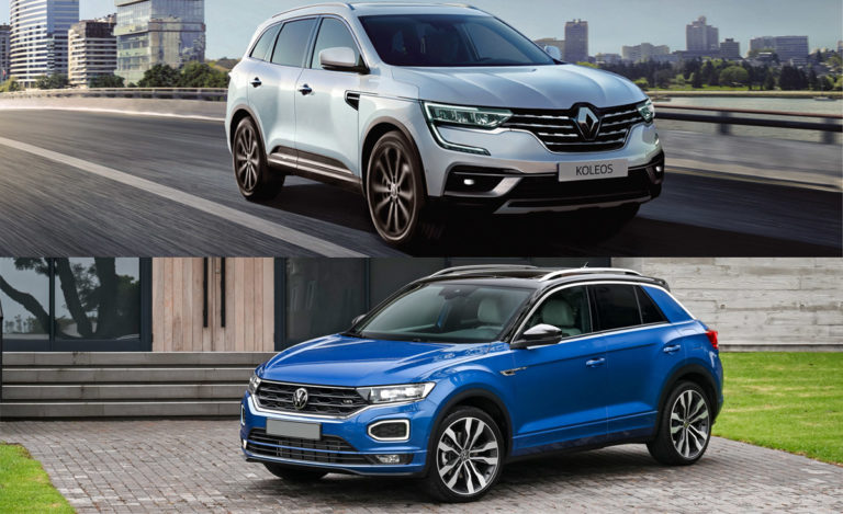 autos, cars, features, renault, android, renault koleos, volkswagen, vw t-roc, android, new renault koleos vs vw t-roc – the competition is heating up