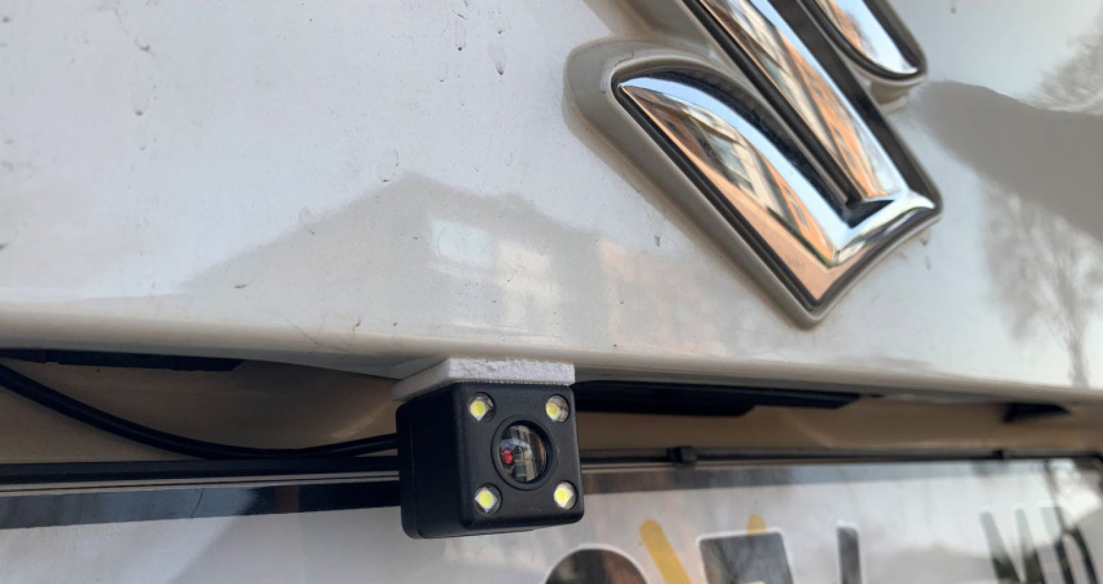 autos, cars, features, suzuki, suzuki ignis, how i installed a reverse camera on my car for r189