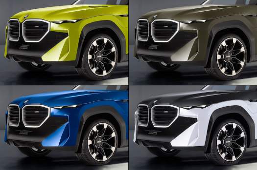 autos, bmw, news, check out the bmw xm in 11 different colors