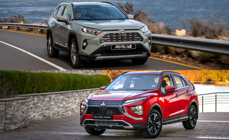 autos, cars, features, mitsubishi, toyota, android, mitsubishi eclipse cross, toyota rav4, android, mitsubishi eclipse cross vs toyota rav4 – mid-size suv battle