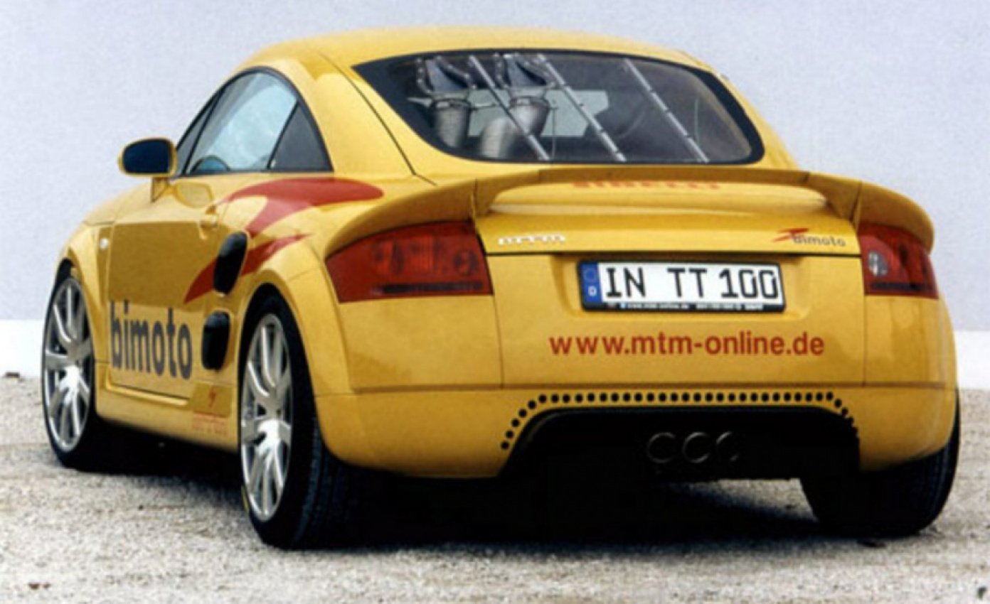 audi, autos, cars, features, audi tt, throwback to the twin-engine audi tt with 597kw