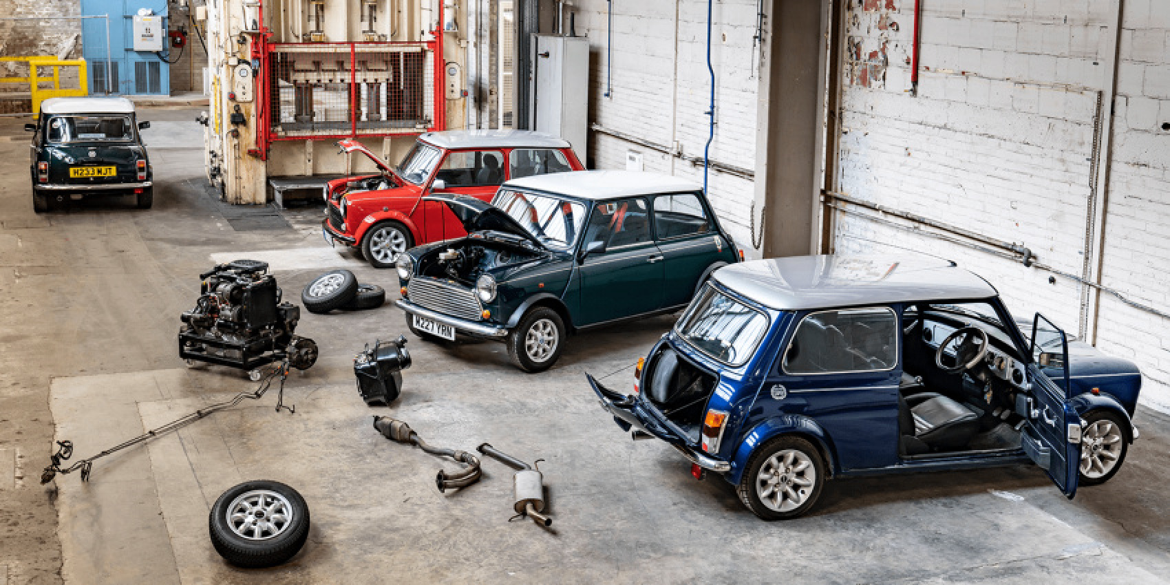 automobile, autos, cars, electric vehicle, mini, compact ev, oldtimer, mini starts retrofitting classic mini models