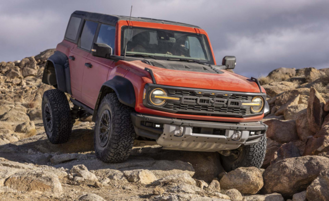 autos, cars, ford, ford bronco, ford bronco news, ford news, news, suvs, the 2022 ford bronco raptor's too tall for the assembly line