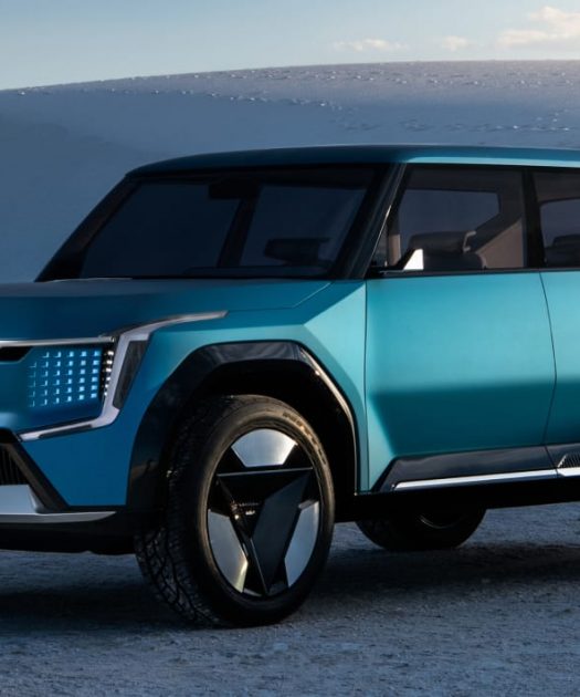 autos, kia, news, kia concept ev9 previews electric large suv