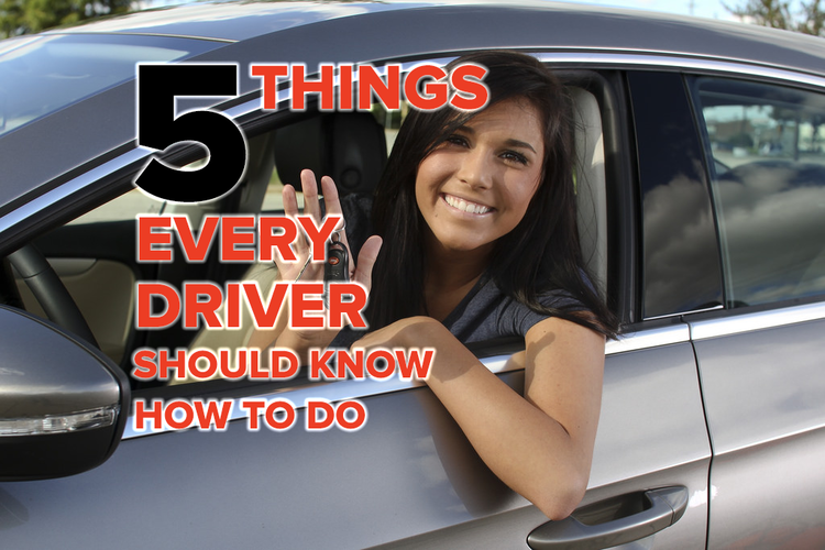 advice, autos, cars, how to, how-to, how to, 5 things every driver should know how to do