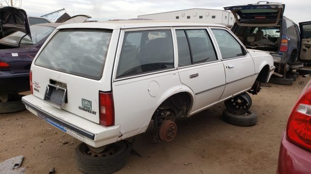 autos, chevrolet, news, junkyard find: 1985 chevrolet cavalier wagon
