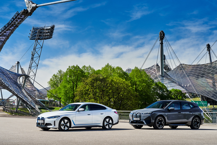 autos, bmw, cars, bmw unveils the all-new i4 and ix - the future of all-electric mobility