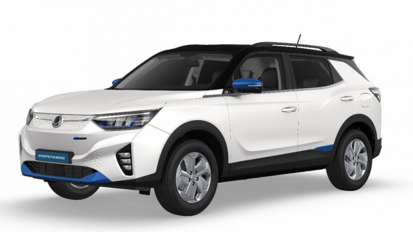 autos, cars, ssangyong, android, electric cars, small suvs, ssangyong korando, android, new 2022 ssangyong korando e-motion: uk prices and specs revealed