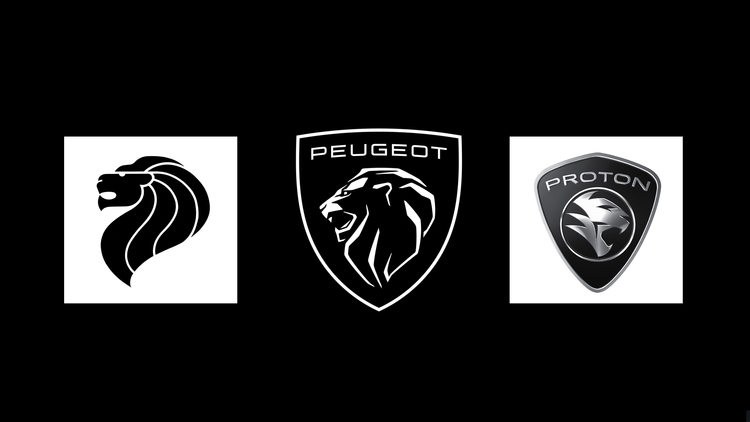 autos, cars, geo, peugeot, peugeot unveils new logo; looks like singapore lion head