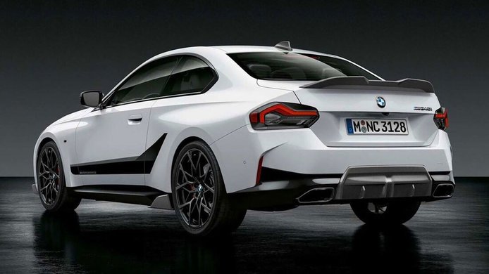 autos, bmw, news, the new bmw 2 series coupé is transformed with m performance parts accessories