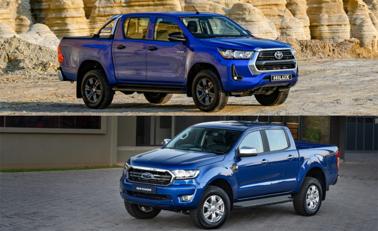 autos, cars, features, ford, toyota, android, ford ranger, hilux raider, ranger, toyota hilux, android, ford ranger vs toyota hilux – battle of the bakkie kings