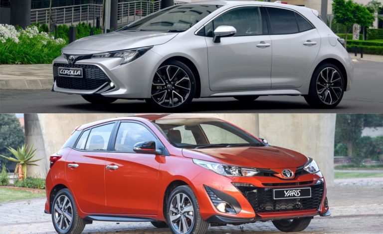 autos, cars, features, toyota, android, toyota corolla hatch, toyota yaris, android, toyota corolla hatch vs toyota yaris – worth the extra r107,000