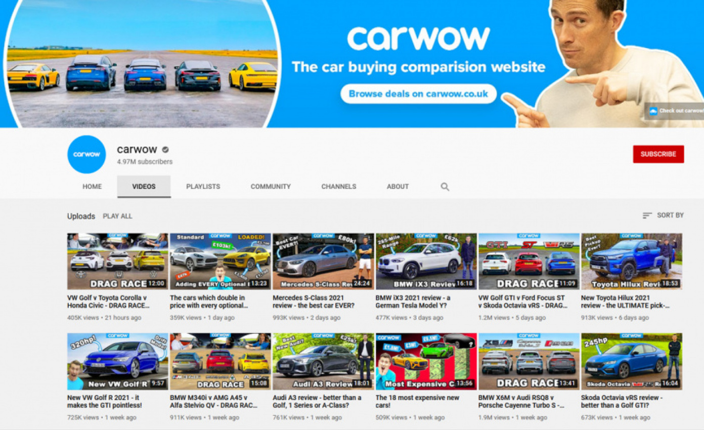 autos, cars, features, google, car youtube, carwow, doug demuro, drivetribe, joeknowsbest, motortrend, mrjww, rdbla, thestraightpipes, youtube, top 5 youtube car channels you must watch