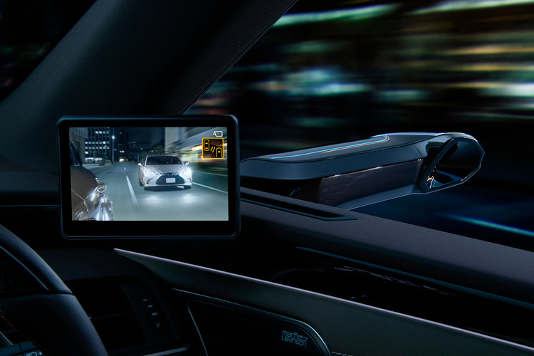 autos, cars, lexus, the 2019 lexus es replaces sideview mirrors with digital cameras