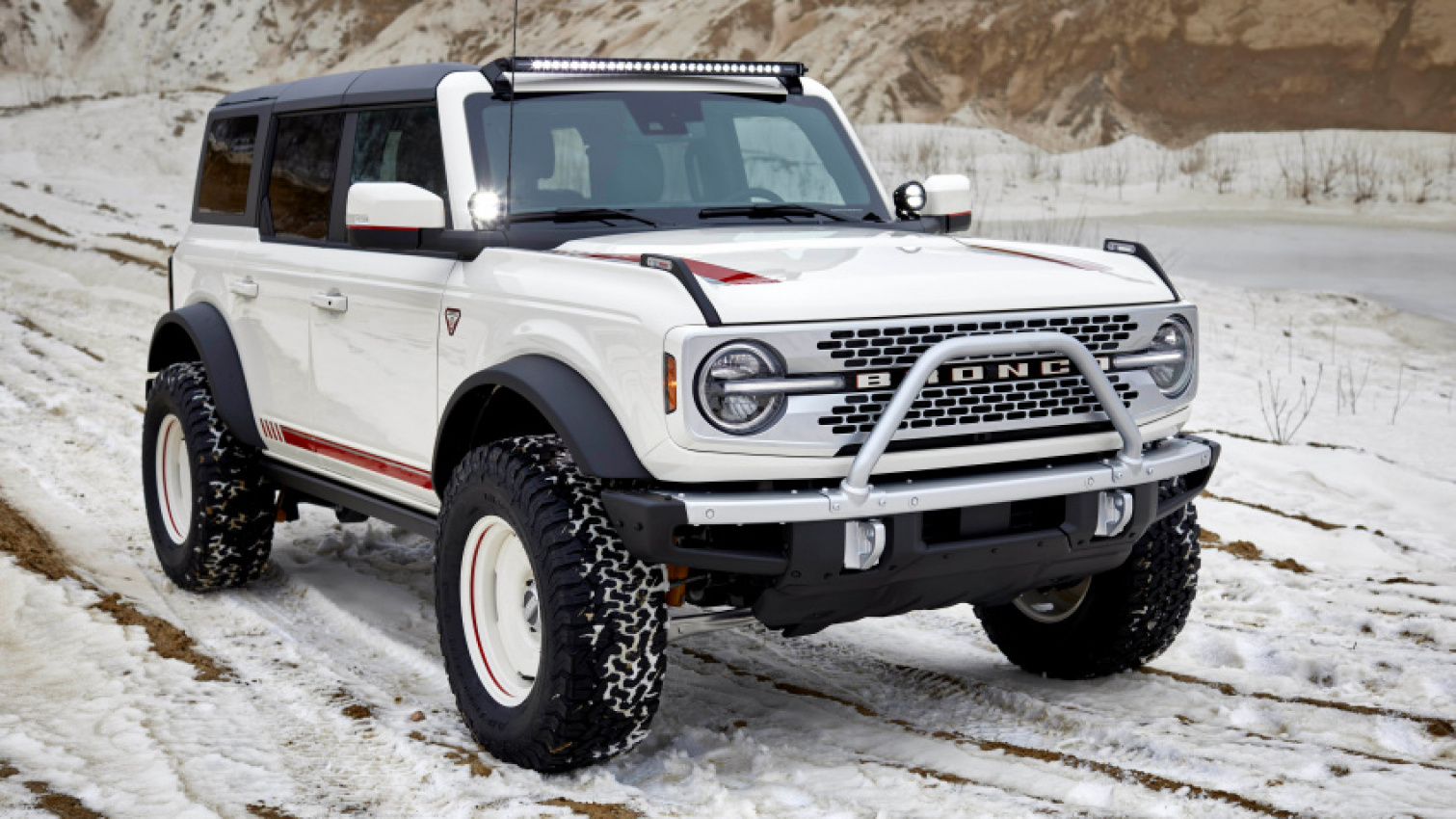 autos, cars, ford, ford bronco, this is a one-off, pope-themed ford bronco