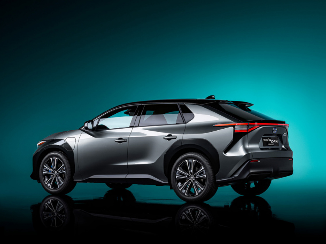 autos, cars, news, toyota, electric cars, toyota bz4x, toyota unveils new concept electric suv – toyota bz4x