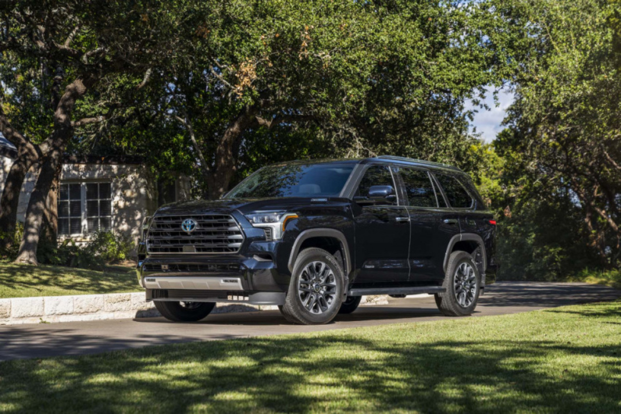 autos, cars, toyota, android, breaking, land cruiser, news, suvs, toyota news, toyota sequoia news, android, preview: 2023 toyota sequoia attempts to make up for land cruiser's departure