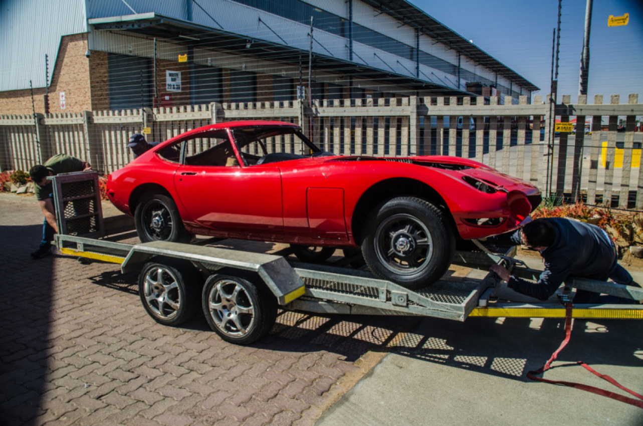 autos, cars, news, toyota, toyota 2000gt, toyota 2000gt restoration in south africa – photos