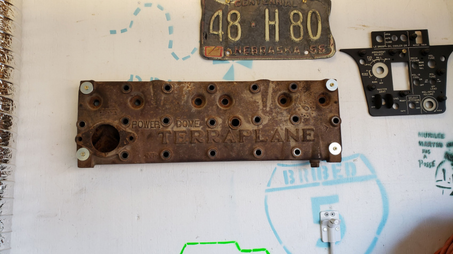 autos, cars, diy, when you need the 1937 hudson terraplane cylinder head for your garage wall