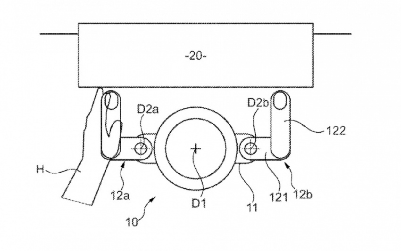 autos, bmw, cars, bmw patent drawings show yoke-style steering wheel