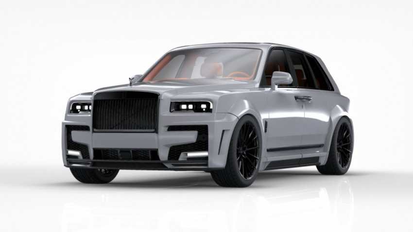 autos, cars, rolls-royce, 3d printing, aftermarket, cullinan, luxury, modified, rolls royce cullinan, suv, tuned, here’s a modified rolls-royce cullinan with 3d-printed panels