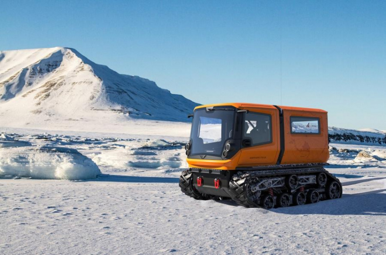 autos, cars, reviews, car news, move electric, venturi antarctica is first full-electric polar research vehicle