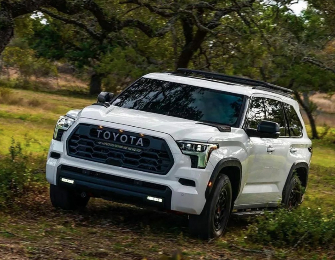 autos, cars, toyota, sequoia, here’s the much anticipated 2023 toyota sequoia in a gallery of images