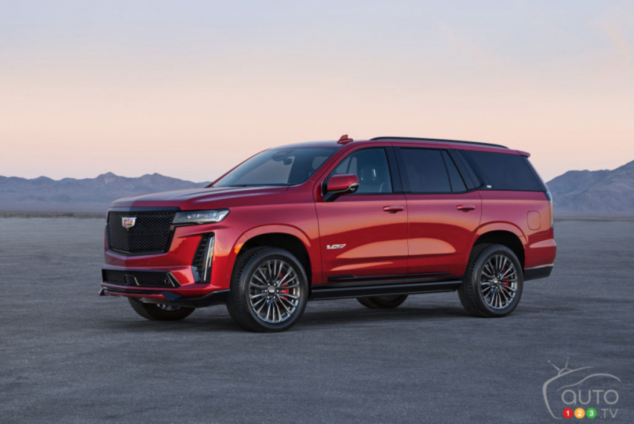 autos, cadillac, cars, reviews, cadillac shows 2023 escalade v, but details on its abilities will be for another day