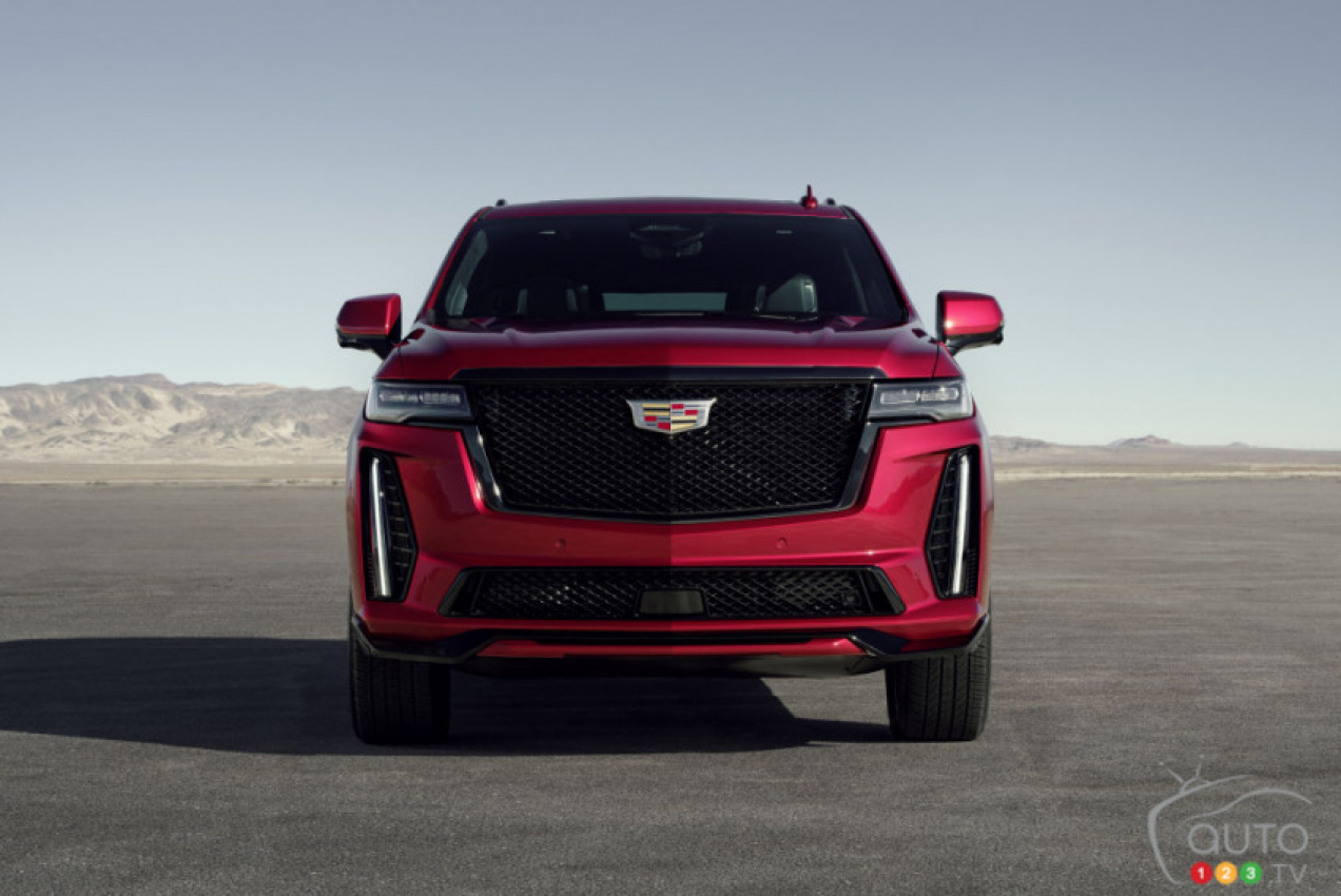autos, cadillac, cars, reviews, cadillac shows 2023 escalade v, but details on its abilities will be for another day