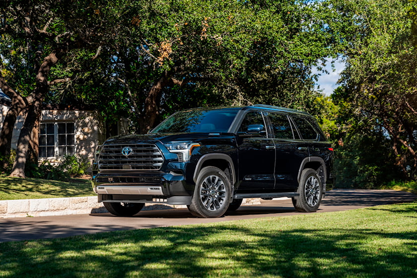 autos, cars, hp, luxury, toyota, amazon, android, off road, reveal, amazon, android, 2023 toyota sequoia arrives with 437 hp and new luxury trim