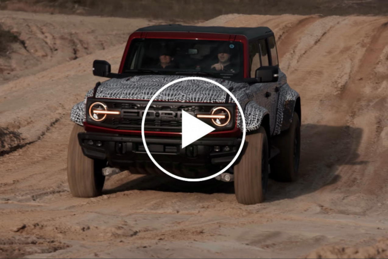 autos, ford, news, ford bronco, watch the new ford bronco in off-road action