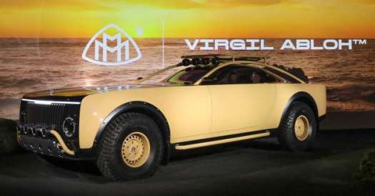 autos, maybach, mercedes-benz, news, mercedes, mercedes-benz reveals project maybach – electric off-road coupe concept honours late designer virgil abloh