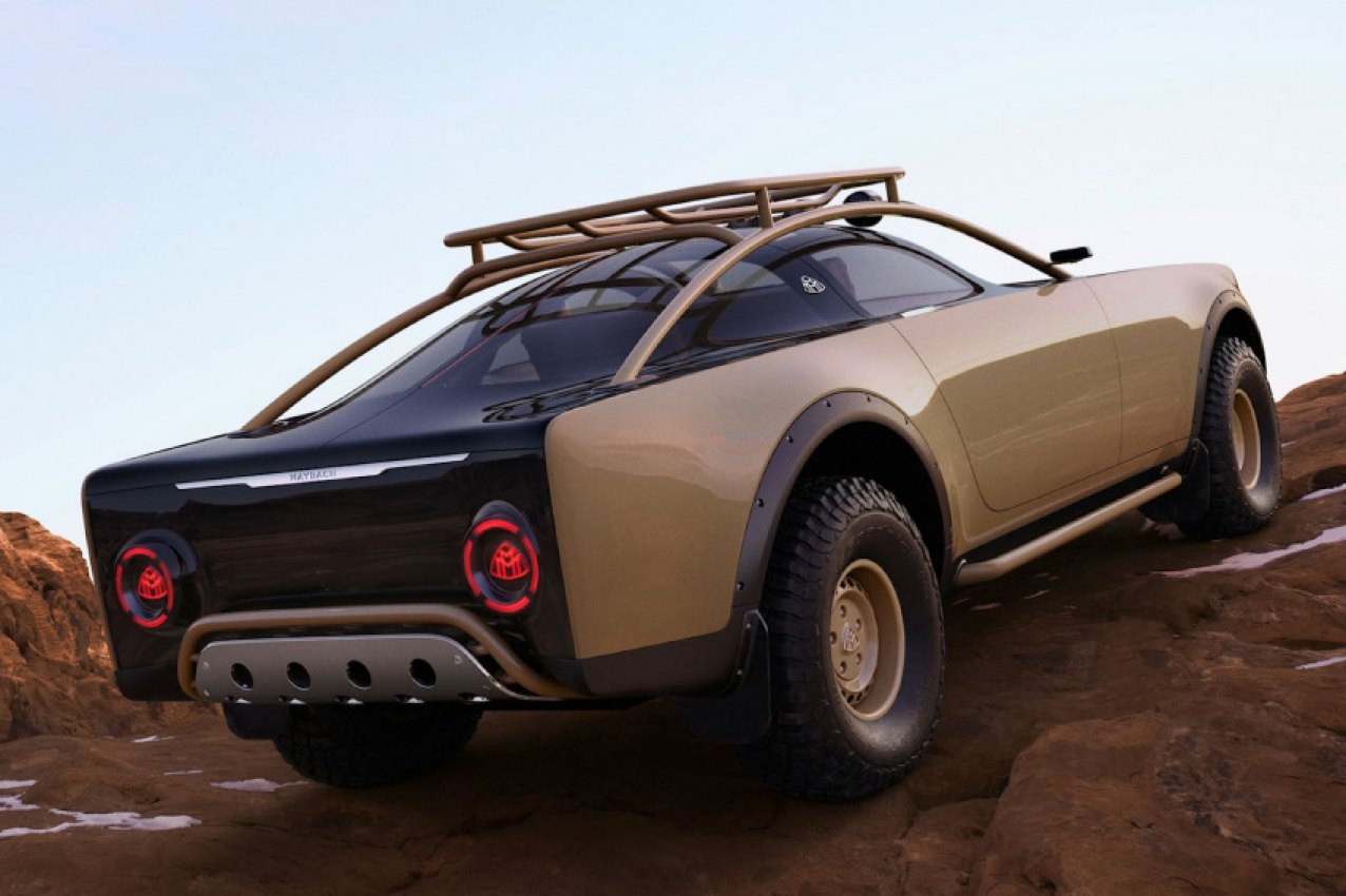 autos, maybach, news, project maybach is a wild solar-powered off-road coupe