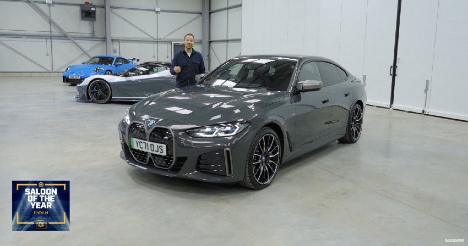 autos, bmw, news, topgear.com names bmw i4 m50 saloon of the year