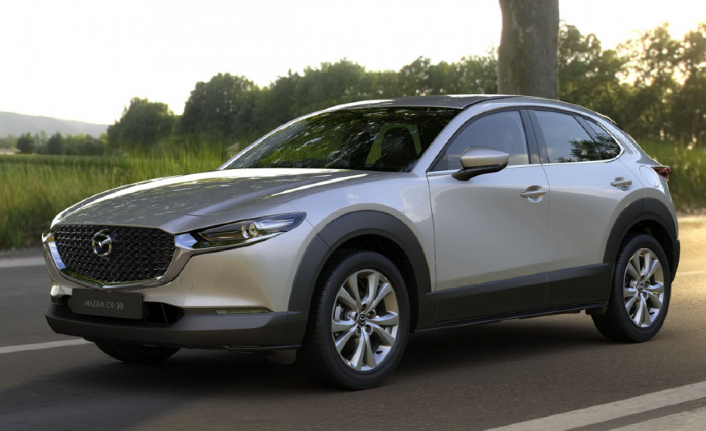 autos, cars, mazda, news, android, mazda cx-3, mazda cx-30, mazda cx-30 carbon edition, android, mazda cx-30 carbon edition coming to south africa